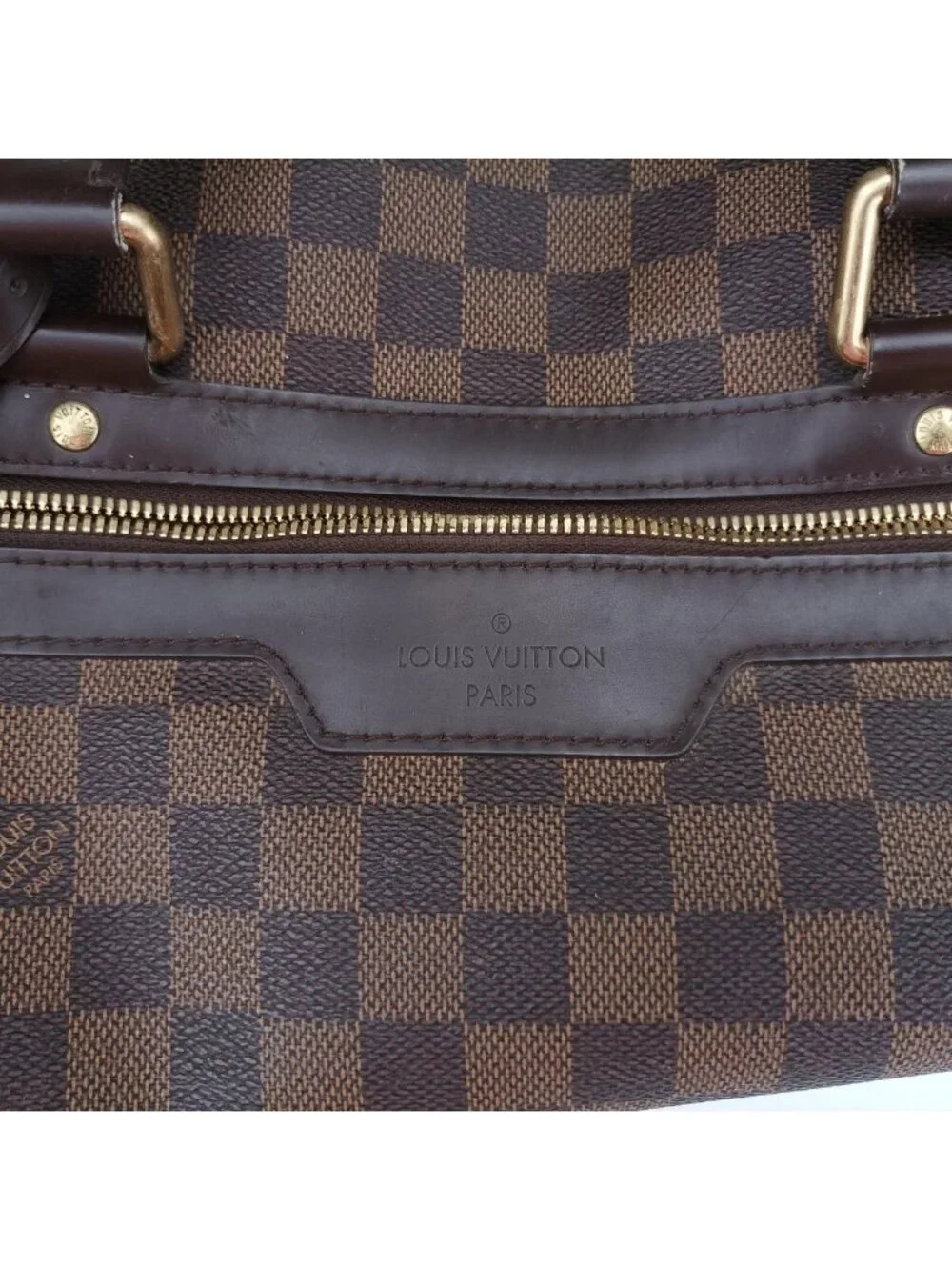 Louis Vuitton Eole 50 Damier Ebene Canvas Handbag